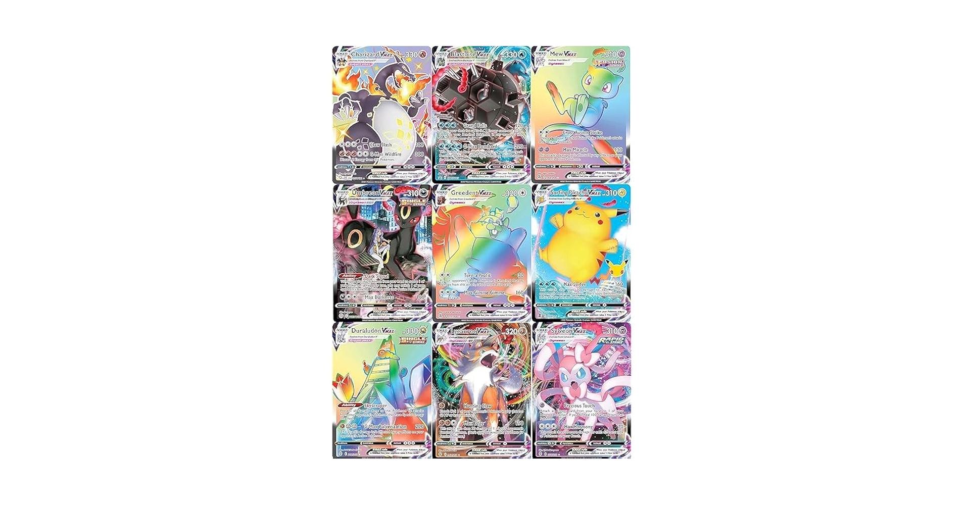 Box/デッキ/パック vmax 21 BOX Amazon.com: 3 Pokémon Card Vmax Bundle - 1 Secret Rare Card